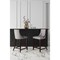 Manhattan Comfort Fifth Avenue Faux Leather Counter Stool in Light Grey - Set of 2 2-CS012-LG - alternate 3